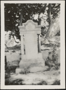 Grave of Palaeologus [i.e. Ferdinand Palaiologos], the last of the line of Greek Christian Emperors, Barbados