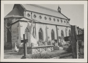 Bridgetown, Barbados, B. W. I., churchyard, St. Patrick's R. C. church