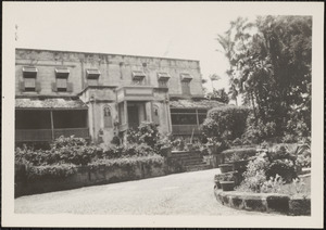 Residence of the Haynes family, wealthy sugar planters, St. Margaret's parish, Barbados, B. W. I.