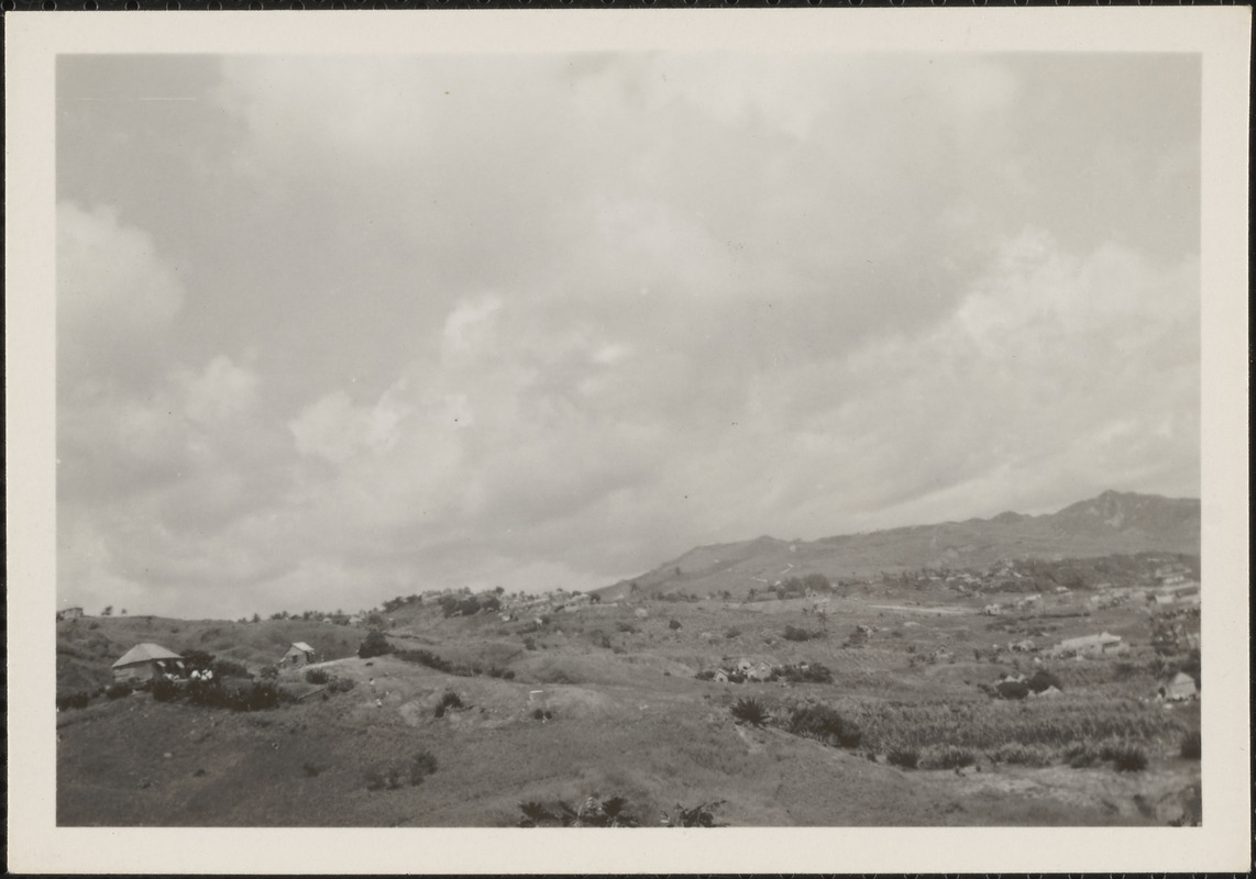 Bathsheba, Barbados, B. W. I., in these hills dwell the descendants of the "Cromwell Exiles"