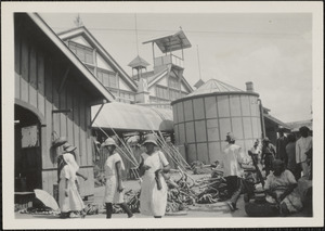 Demerara, Georgetown, British Guiana, S. A., the market