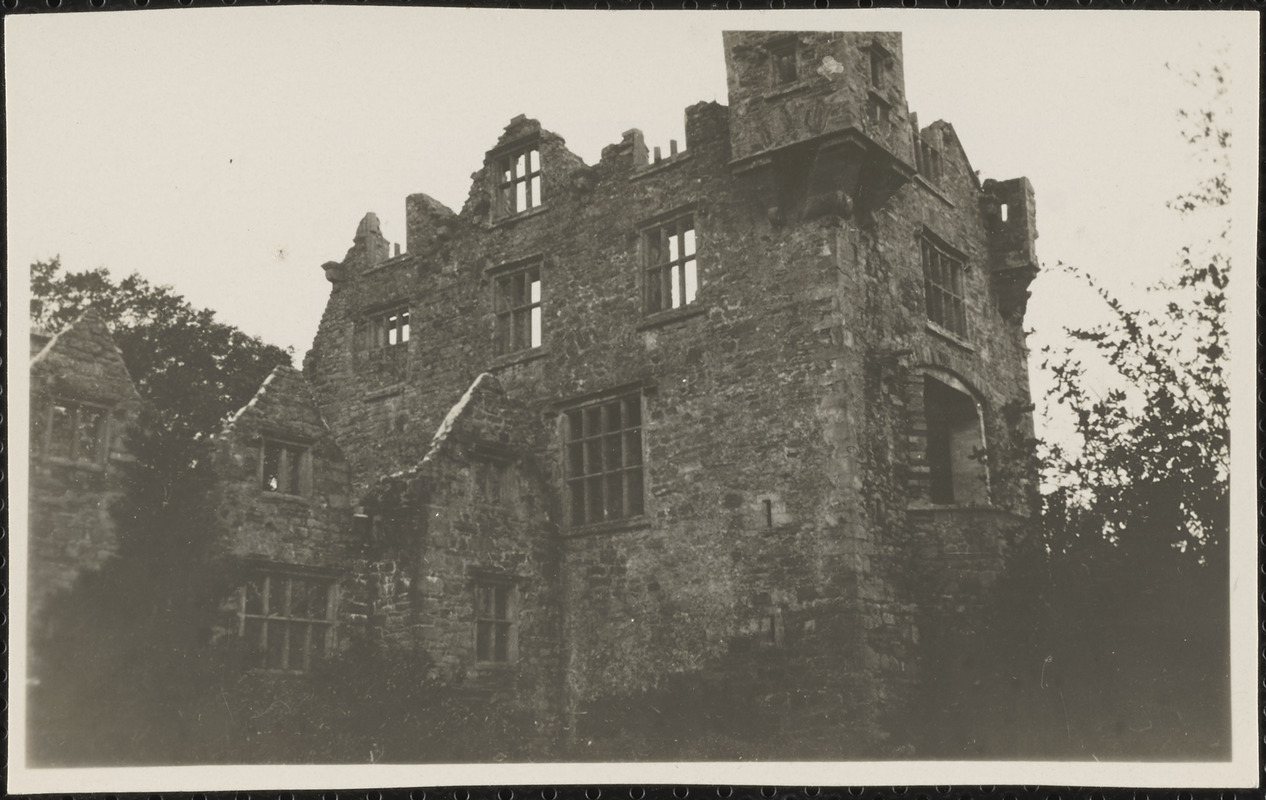 Summer of 1933, The Castle, Donegal City, Co. Donegal