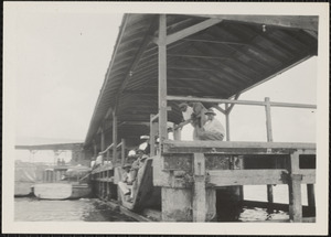 The landing stage, Port-of-Spain, Trinidad