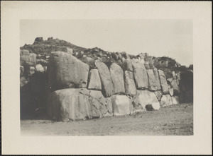 Sacsahuaman [i.e. Sacsayhuamán] fortress overlooking Cuzco