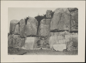 Sacsahuaman [i.e. Sacsayhuamán] fortress overlooking Cuzco