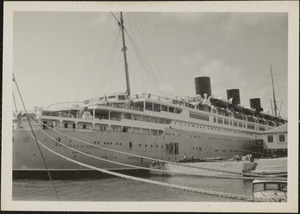 S. S. Monarch of Bermuda, in the harbor of Bermuda