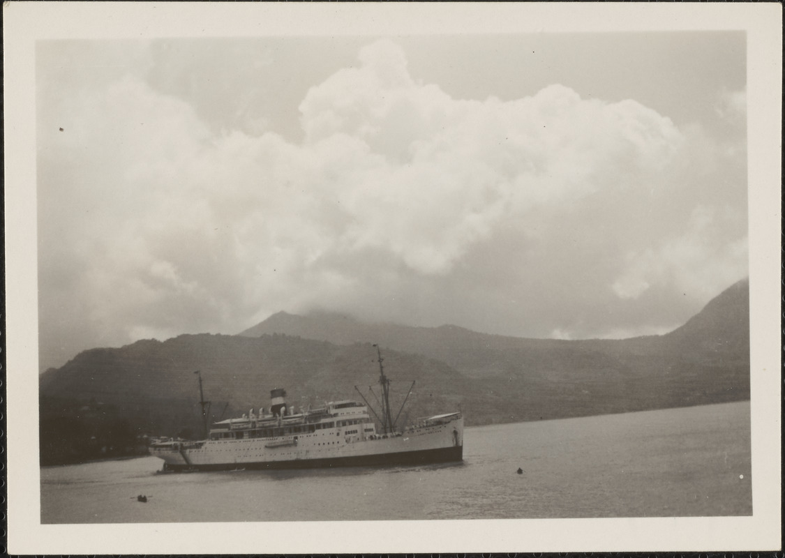 Montserrat, B. W. I., S. S. Lady Nelson in the harbor