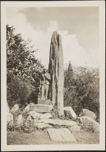 The War Memorial in memory of the Breton men who died in the Great War, 1914-1918