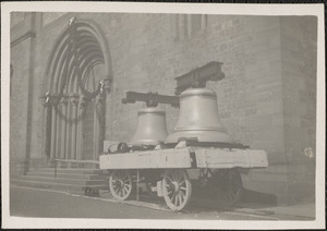 The new bells for the church of St. Boniface [i.e. St. Bonifatius]