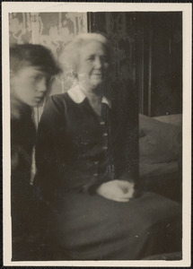 Mrs. Mary McManus Schneider and son Jack, Wiesbaden, Germany