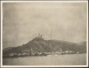 Germany, castle on the banks of the Rhine