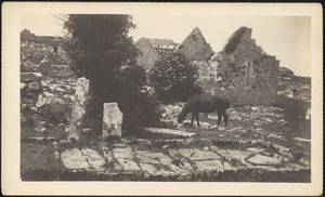 So-called "Seven Churches" with graves of seven Romans, Inishmore, Aran Islands