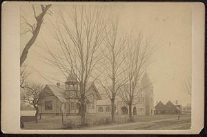 Chapel, Church & Parsonage, First Congregational Church, Dalton, 1890