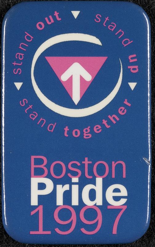 1997 Boston Pride button