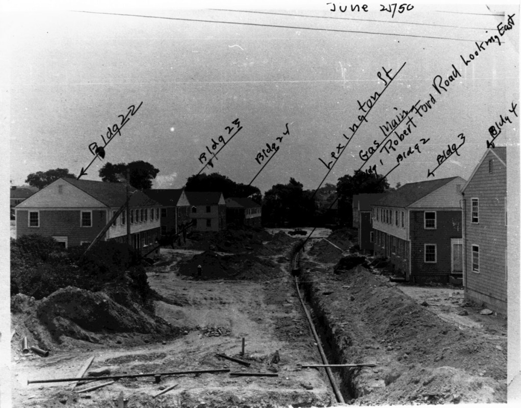 Post-war housing project.