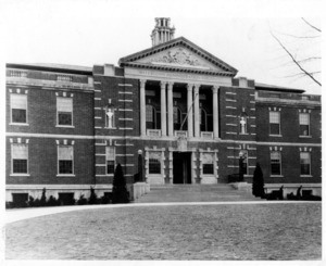 Administration Building (Town Hall) built by WPA in 1932.