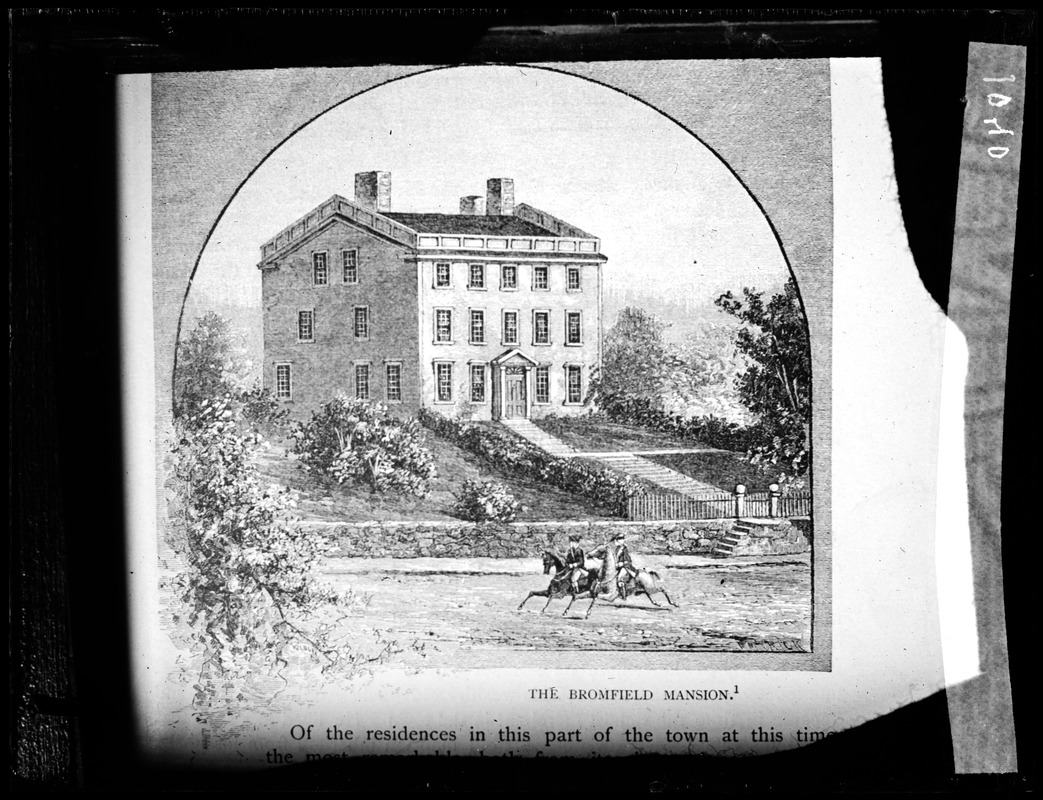 Bromfield house Digital Commonwealth