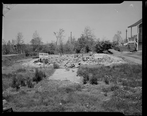 On the 1st anniversary of the Worcester Tornado, a view of the area damaged by the storm