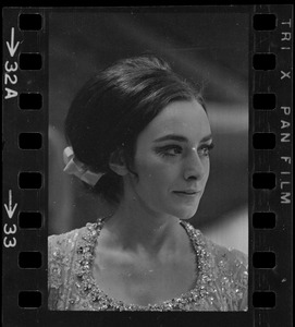 Peggy Fleming, champion skater, as she appeared at Boston Garden