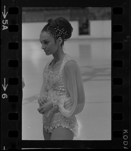 Peggy Fleming practice session at Garden