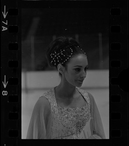 Peggy Fleming practice session at Garden