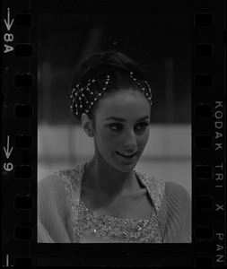 Peggy Fleming practice session at Garden