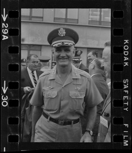 General William C. Westmoreland at U.S. Army Natick Laboratories on Industry Day