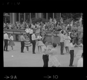 Square dancing at the Prudential Center