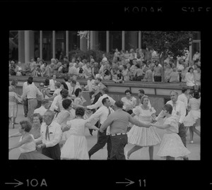 Square dancing at the Prudential Center