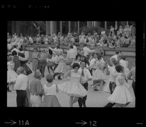 Square dancing at the Prudential Center