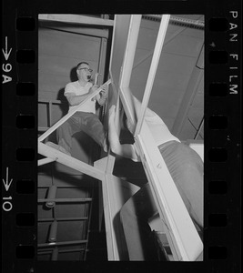 Setting up for Winterfest 1967