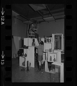 Setting up for Winterfest 1967