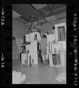 Setting up for Winterfest 1967