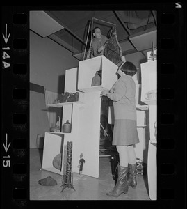 Setting up for Winterfest 1967
