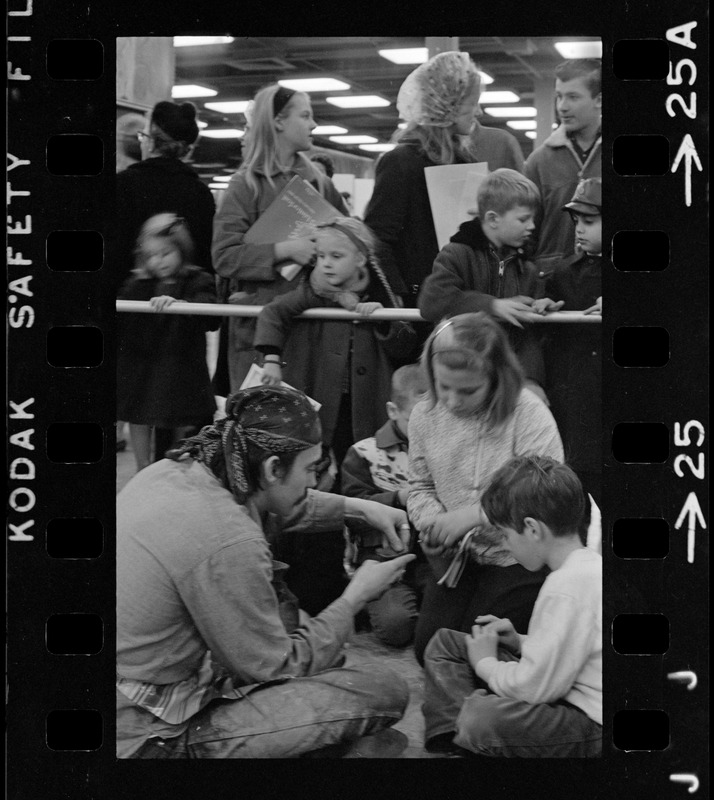 People making pottery at Winterfest