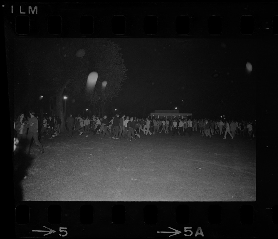 Curfew disturbance on Boston Common