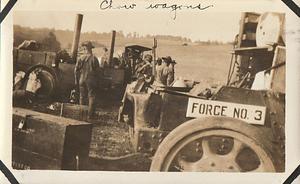 Chow wagon, Force No. 3, U.S. Marine Corps encampment, Gettysburg, PA