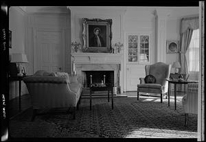 George B. Parker House, Salem, interior