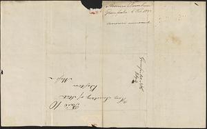 A. Burnham to the Secretary of the Commonwealth, 5 February 1833