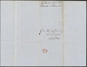 Zebulon Ingersoll to George Coffin, 22 May 1848