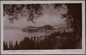 Corfou. - Vue générale de la vielle citadelle