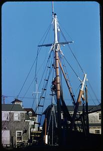 Boat masts, Martha's Vineyard