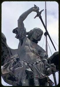 Statue of Saint Michael the Archangel, Castel Sant'Angelo, Rome, Italy