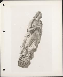 Figurehead from the ship "White Lady"