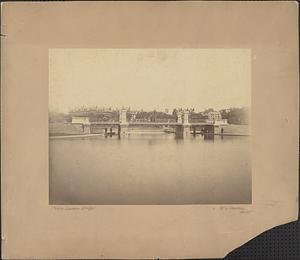 Public Garden bridge, W. G. Preston, archt.