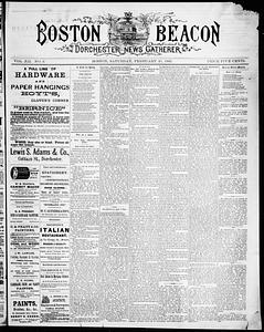 The Boston Beacon and Dorchester News Gatherer, February 21, 1885