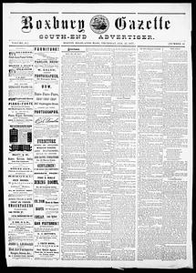 Roxbury Gazette and South End Advertiser, January 25, 1877