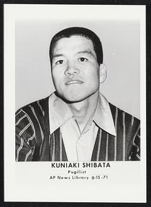 Kuniaki Shibata. Pugilist