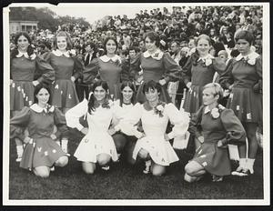 Front L. to R. Berverly O’Brien’t Julie Ruta Carla Goulding Larri Walter Ginger Monahan Back Row L. to R. Debbie McKenna Cathy Gadbois Paula Szypko Taffy Hamilton Adrainne Sherry Shirley Jalbert.