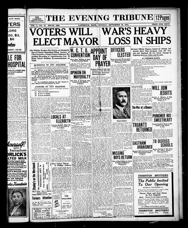 The Evening Tribune - Digital Commonwealth